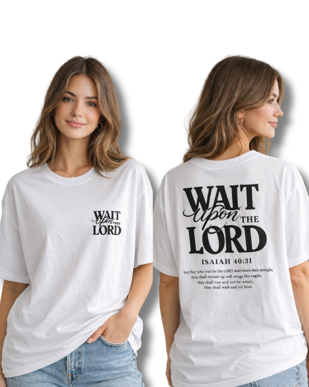 Wait upon the Lord - Women's Classic Tee