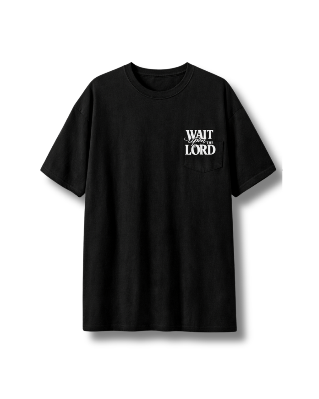 Wait upon the Lord - Men's Classic Oversized Tee