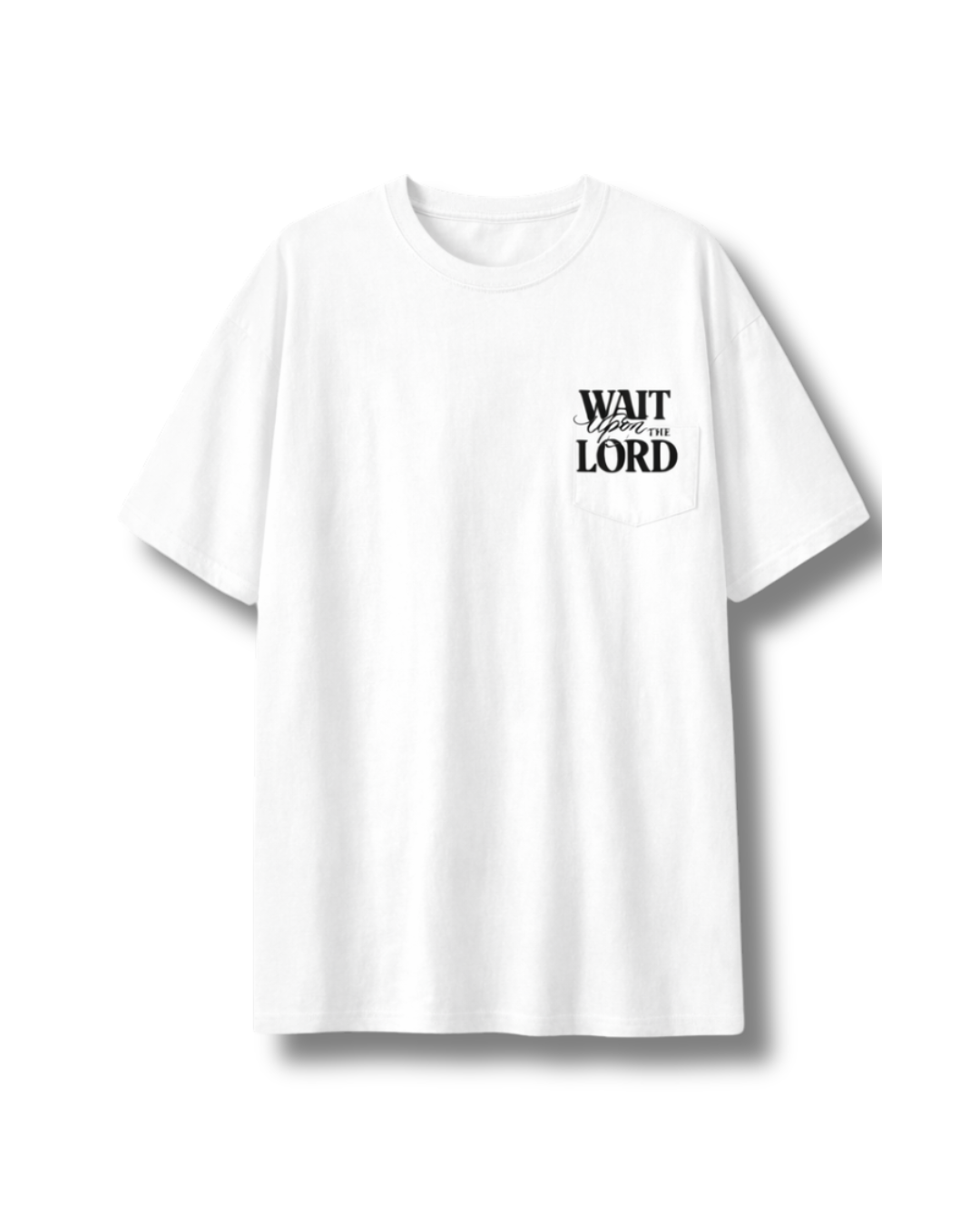 Wait upon the Lord - Men's Classic Oversized Tee